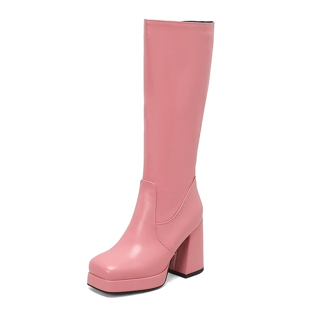 A Comprehensive Guide to Knee High Pink Boots