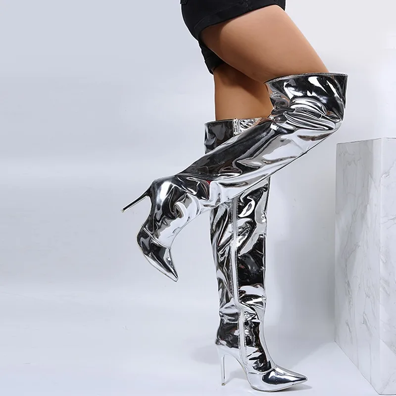 women's knee high black boots