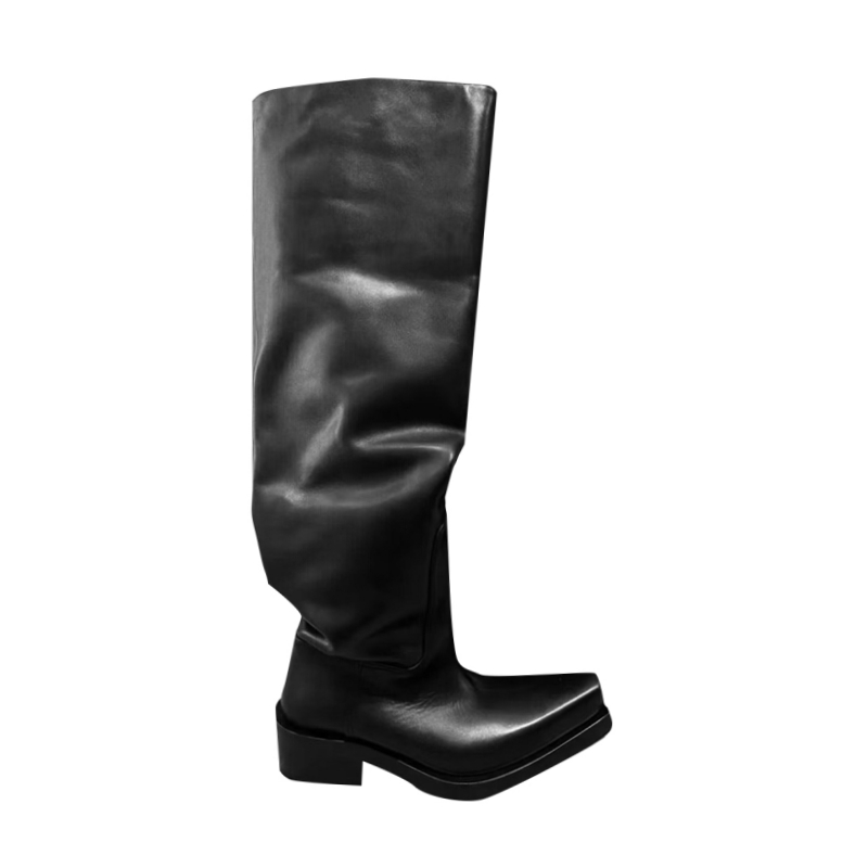 balenciaga knee high boots