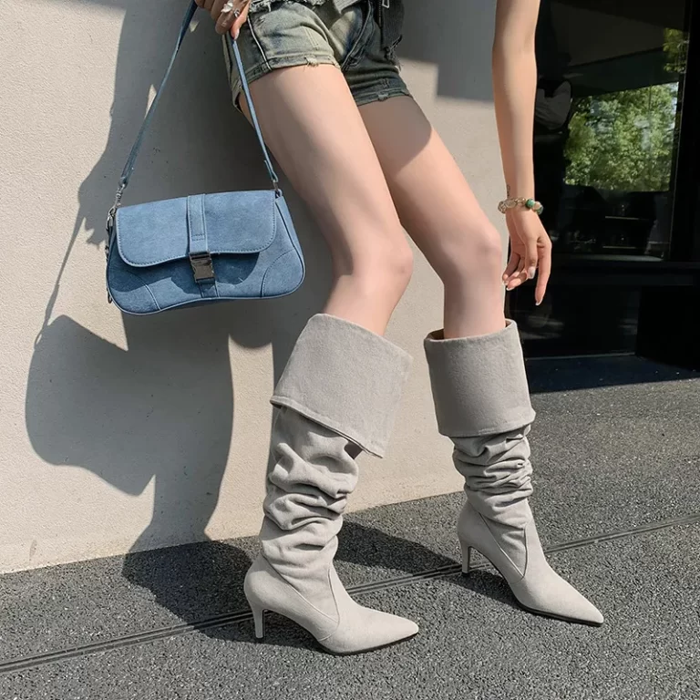 The Allure of Grey Knee-High Boots: A Style Essential