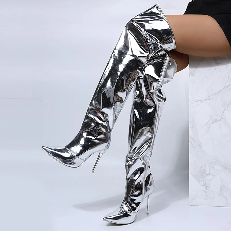 Styling Knee High Silver Boots for Any Occasion