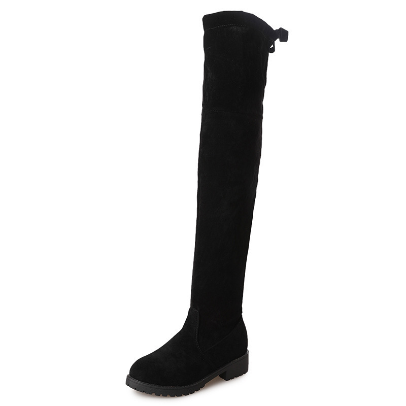 knee high boots black