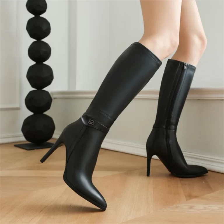 The Allure of Womens Black Knee High Boots