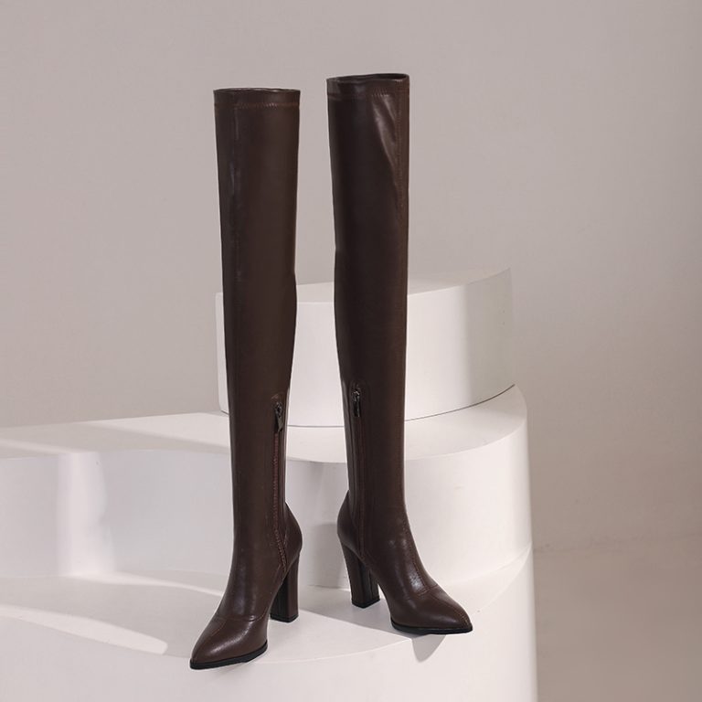 Styling Over the Knee High Heel Boots for Every Occasion