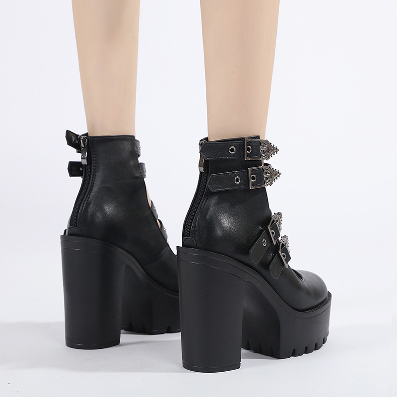 mary jane shoes chunky heels