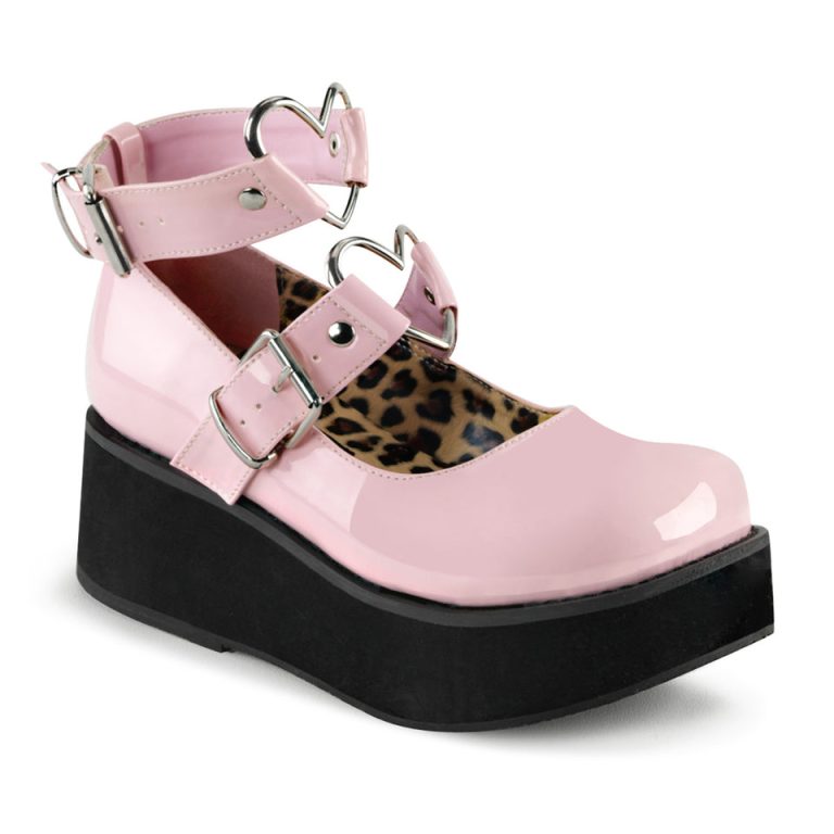 pink mary jane shoes